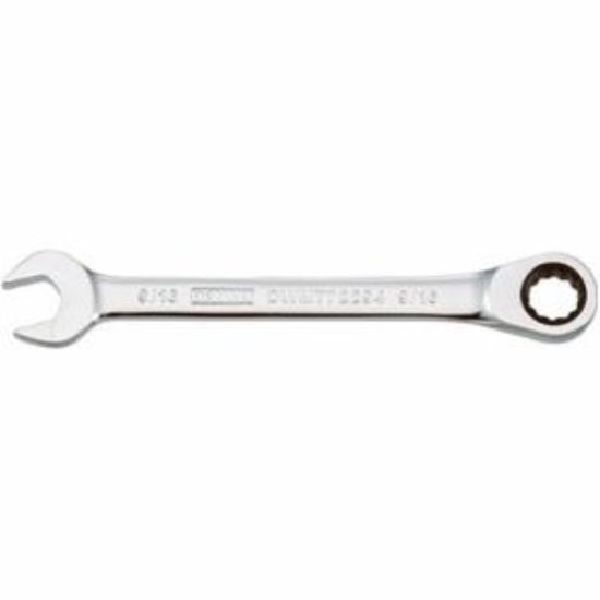 SAE Ratcheting Combination Wrench, Long-Panel, 9/16-In.