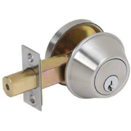Tell Commercial Stainless Steel Single Cylinder Deadbolt