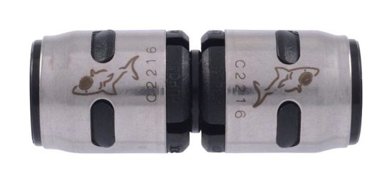 SharkBite EvoPex 1/2 In. x 1/2 In. Push-to-Connect Plastic Coupling (6-Pack)