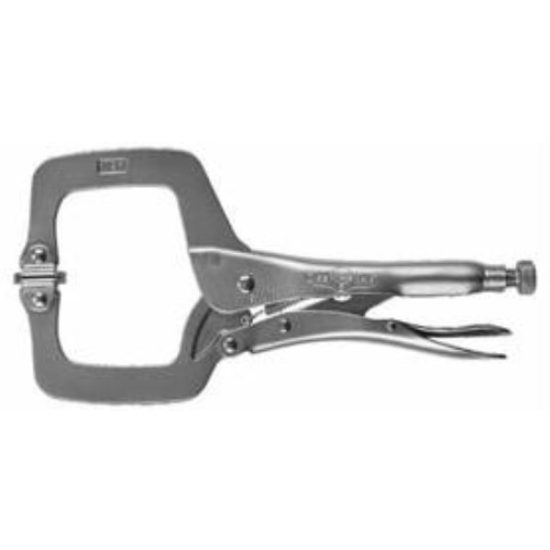 Irwin Vise-Grip 11 In. Locking C-Clamp with Swivel Jaws