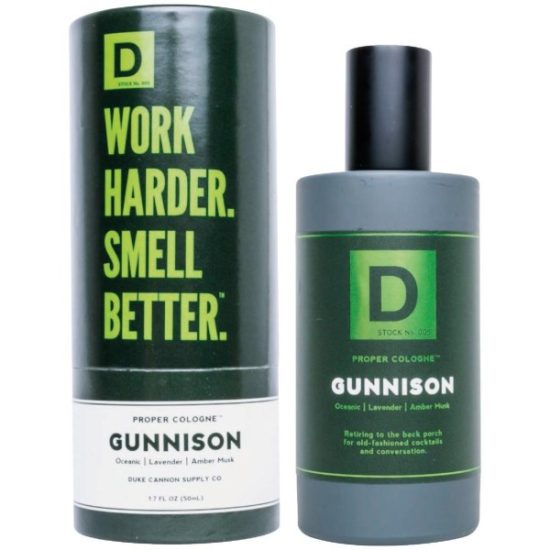 Duke Cannon 1.7 Oz. Gunnison Lavender & Amber Musk Proper Cologne