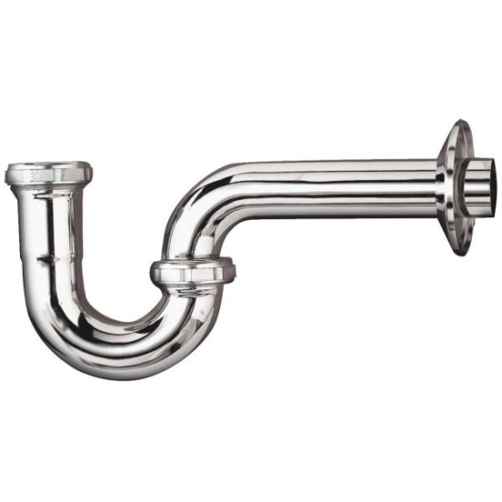 Do it 1-1/2 In. x 1-1/2 In. Chrome-Plated 22 Gauge Brass P-Trap