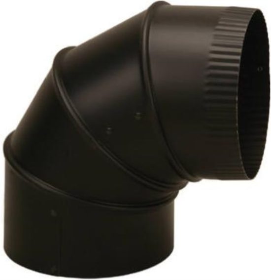 Imperial 6 In. 24 Gauge Adjustable Elbow