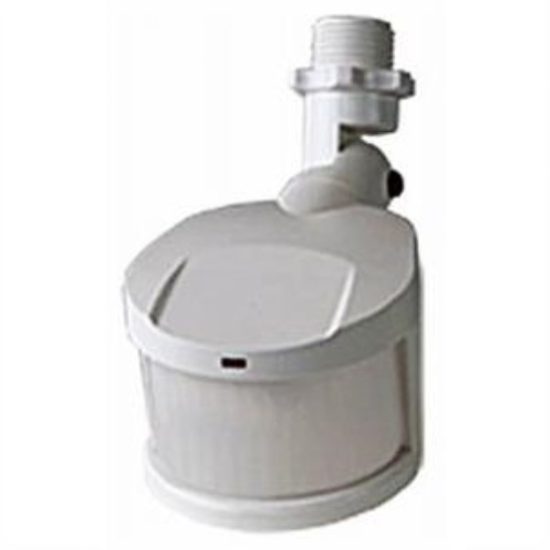 Halo 180 Deg. 70 Ft. Range White Incandescent Lamp Motion Sensor