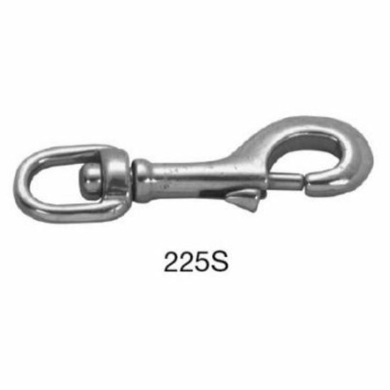 Campbell Bolt Swivel Round Eye 3-5/16 In. Snap