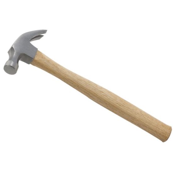 Do it 7 Oz. Smooth-Face Curved Claw Hammer with Hardwood Handle