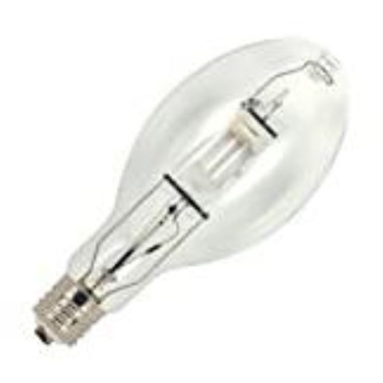Satco 175W Clear ED28 Mogul Screw Metal Halide High-Intensity Light Bulb
