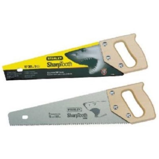 Stanley 15 In. L. Blade 9 PPI Hardwood Handle Hand Saw