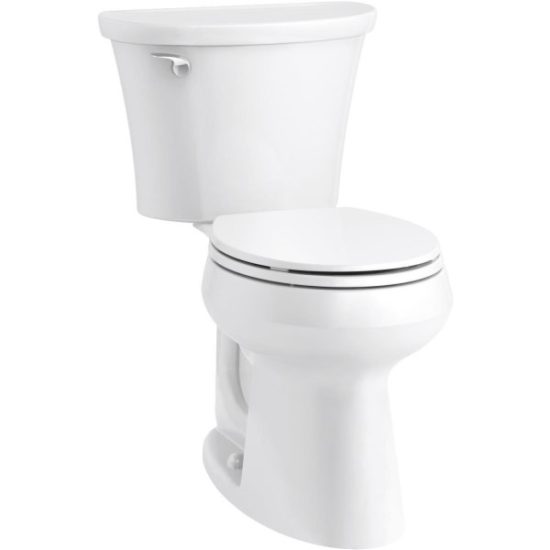 Kohler Cavata White Elongated Bowl 1.28 GPF Complete Solution Toilet