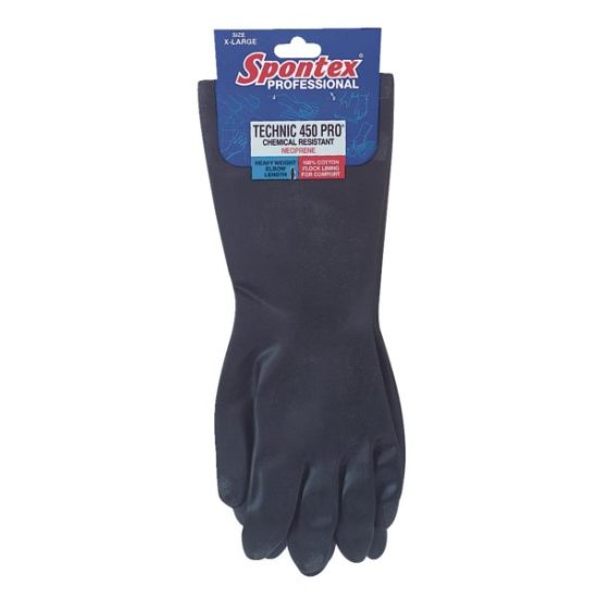 Spontex Technic 450 Pro Large Neoprene Rubber Glove