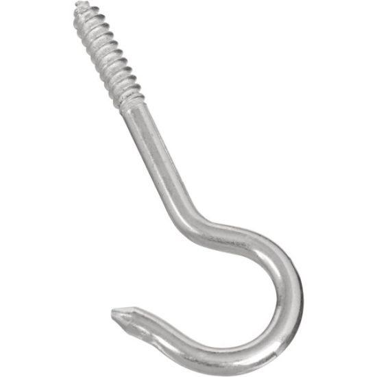 National Hardware #0, 4-15/16 In. Storm Shine Ceiling Hook