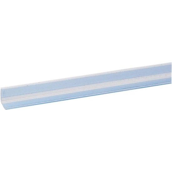 Wallprotex 1-1/8 In. x 4 Ft. Clear Self-Adhesive Corner Guard