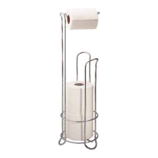 iDesign Classico Chrome Freestanding Toilet Paper Holder