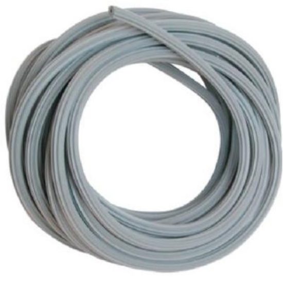 Prime-Line 0.155 In. Dia. x 25 Ft. L. Gray Vinyl Screen Retainer Spline