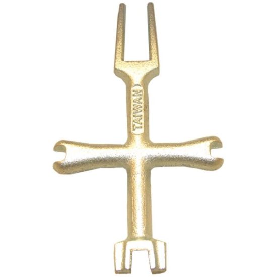 Lasco P O 6 In. Steel Plug Wrench