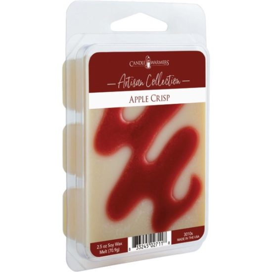 Candle Warmers 2.5 Oz. Artisan Wax Melts Apple Crisp (Drizzle)