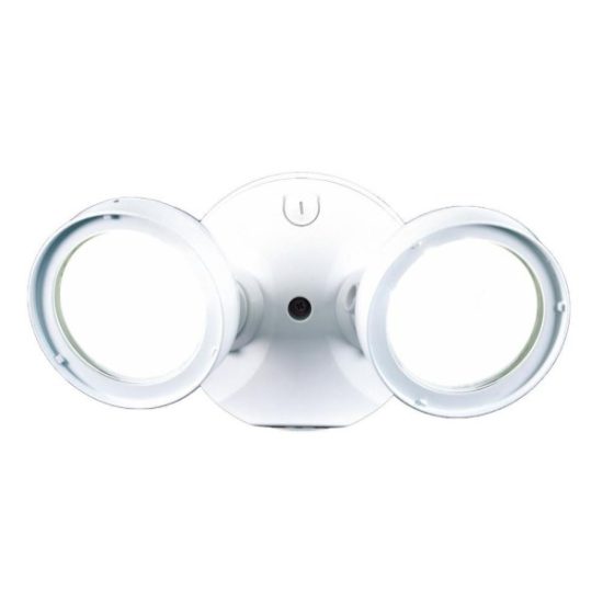 Halo Lumen Selectable White Twin Head LED Floodlight Fixture
