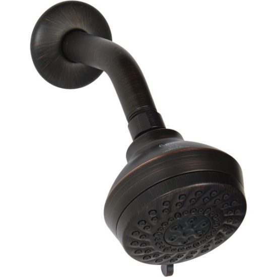 Home Impressions 6-Spray 1.8 GPM Fixed Showerhead, Oil-Rubbed Bronze