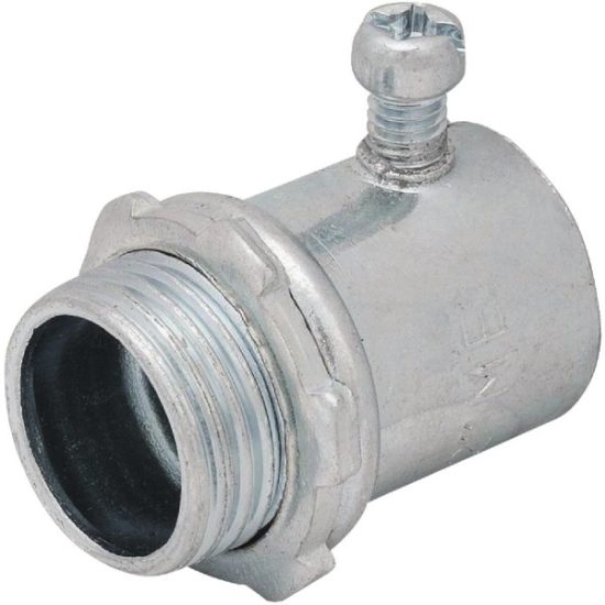 Southwest Madison Electric 1 In. Set Screw EMT Conduit Connector (20-Pack)