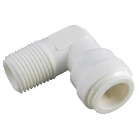 Anderson Metals 5/8 In. OD x 1/2 In. MIP 90 Deg. Push-in Male Plastic Elbow (1/4 Bend)