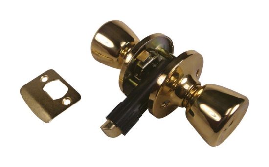 United States Hardware Polished Brass Hall & Closet Door Knob