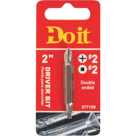 Do it Phillips #2 Square Recess Double-End Screwdriver Bit