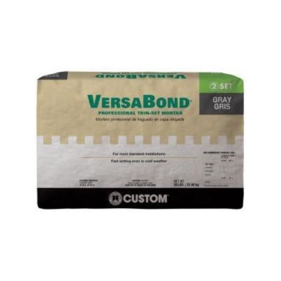 Custom Building Products VersaBond 50 Lb. Gray Fortified Thin-Set Mortar