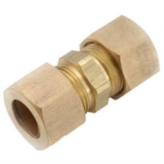Anderson Metals 3/16 In. Brass Low Lead Compression Union