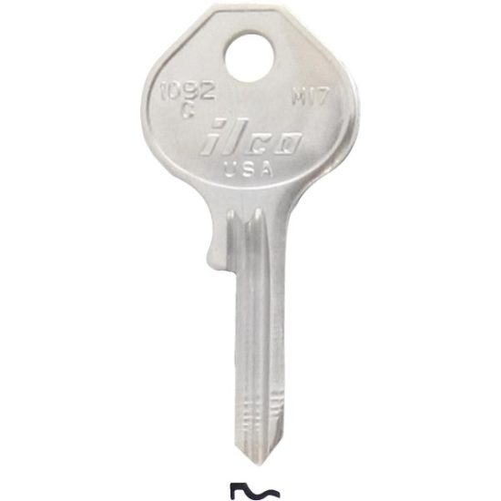 ILCO Master Nickel Plated Padlock Key, M17 / 1092C (10-Pack)