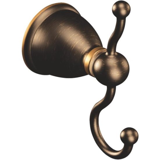 Moen Caldwell Mediterranean Bronze Single Robe Hook