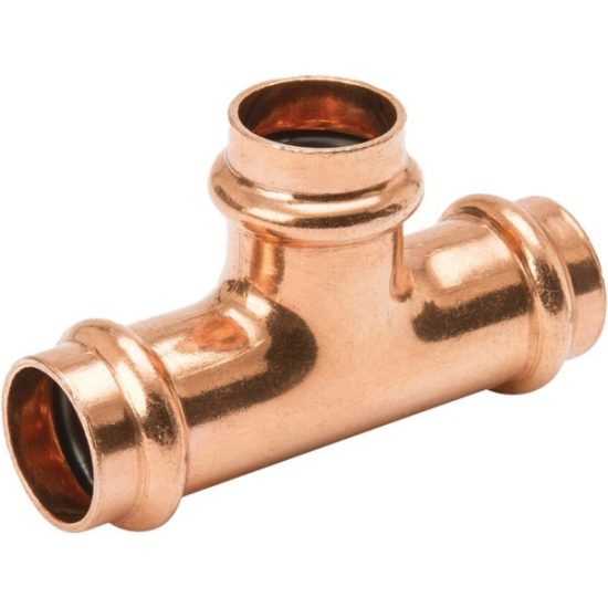 NIBCO 3/4 In. x 3/4 In. x 3/4 In. PxPxP Press Copper Tee