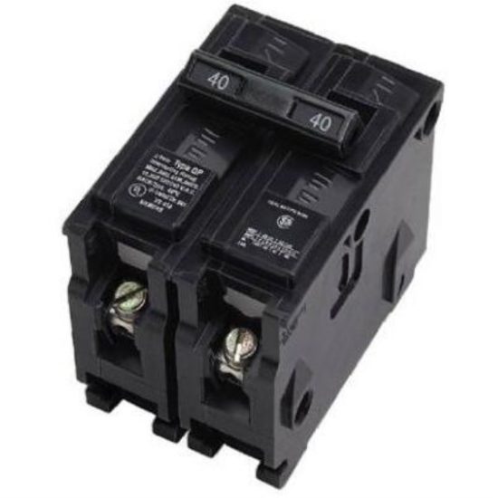 Connecticut Electric 50A Double-Pole Standard Trip Interchangeable Packaged Circuit Breaker