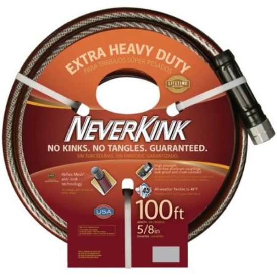 Teknor Apex Neverkink 5/8 In. Dia. x 100 Ft. L. Extra Heavy-Duty Garden Hose
