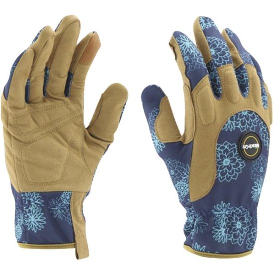 Miracle-Gro Women's Medium/Large Polyester Floral Garden Glove
