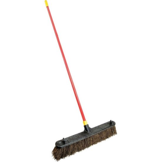 Quickie Bulldozer 24 In. Rough Sweep Push Broom