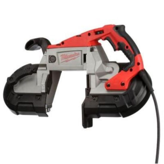 Milwaukee Deep 5 In. 11-Amp Deep Cut AC/DC Band Saw with Case