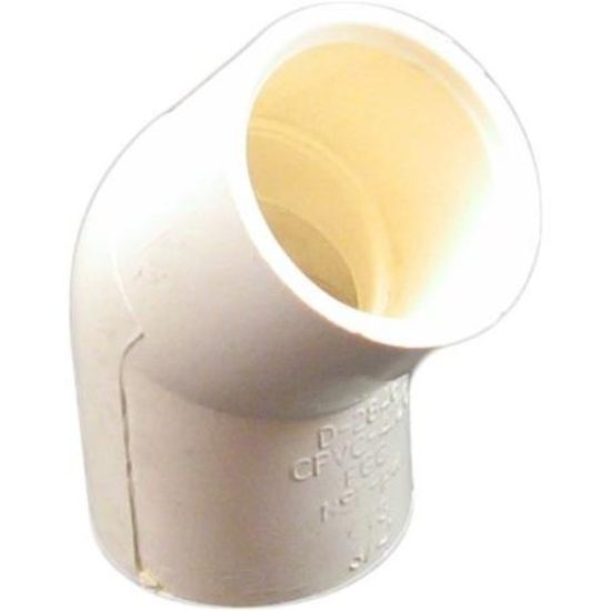 Charlotte Pipe 3/4 In. Slip x Slip 45 Deg. CPVC Elbow (1/8 Bend)