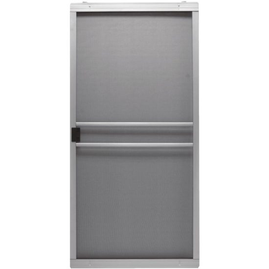 Precision Branson 48 In. Gray Steel Replacement Patio Door Screen