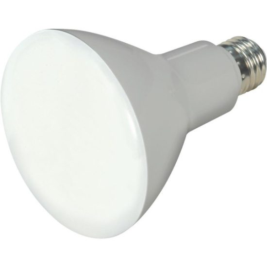 Satco 65W Equivalent Warm White BR30 Medium Dimmable LED Floodlight Light Bulb
