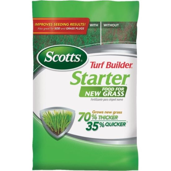 Scotts Turf Builder 3 Lb. 1000 Sq. Ft. 24-25-4 Starter Fertilizer For New Lawns