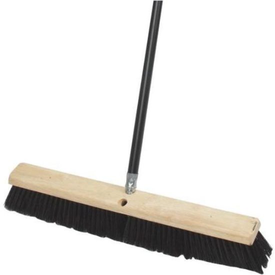 Do it Best 24 In. W. x 60 In. L. Metal Handle All-Purpose Push Broom