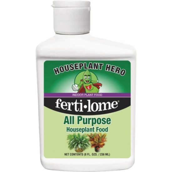 Ferti-lome Houseplant Hero 8 Oz. 10-10-10 Concentrated Liquid All Purpose Houseplant Food