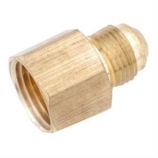 Anderson Metals 1/2 In. x 3/4 In. Brass Low Lead Female Flare Connector