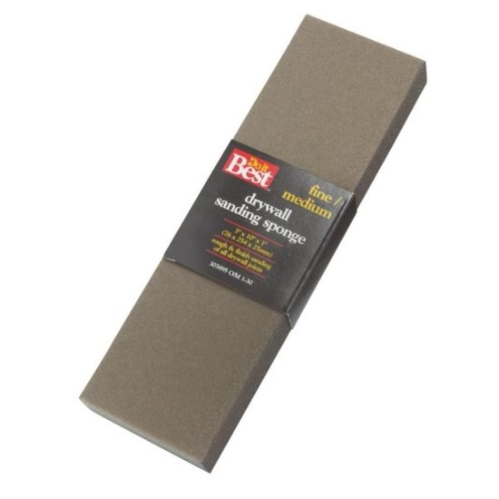 Do it Best Drywall 3 In. x 10 In. x 1 In. Fine/Medium Sanding Sponge