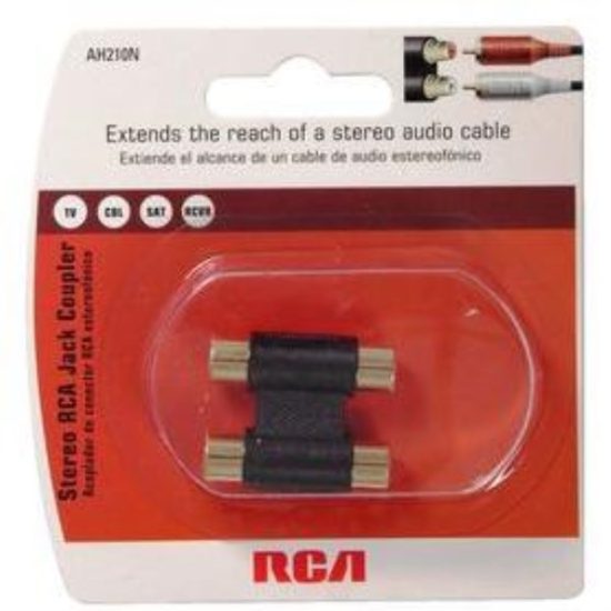 RCA Gold-Plated Corrosion Resistant In-Line Connector