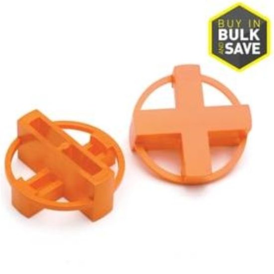 Marshalltown 1/4 In. Orange Tavy Tile Spacers (100-Pack)
