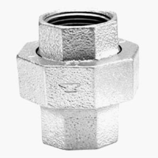 Southland 1/2 In. x 1/2 In. FPT Malleable Iron Galvanized Union