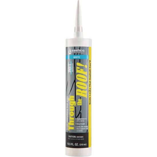 Through the Roof! 10.5 Oz. White Low VOC Roof Sealant