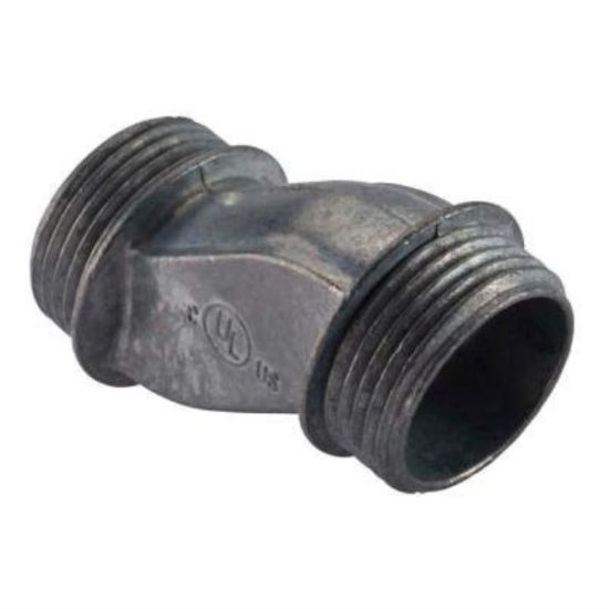 Halex 1 In. Rigid Die-Cast Zinc Offset Nipple