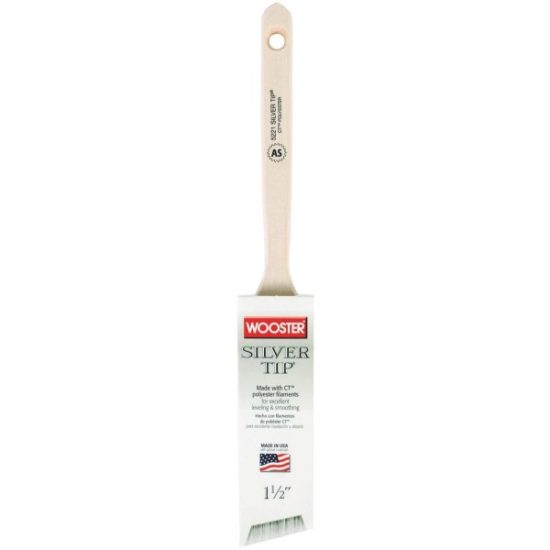 Wooster SILVER TIP 1-1/2 In. Chisel Trim Angle Sash Paint Brush